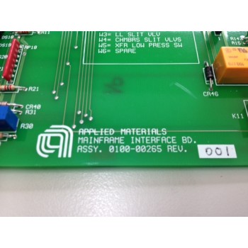 AMAT 0100-00265 PCB ASSY, MAINFRAME INTERFACE